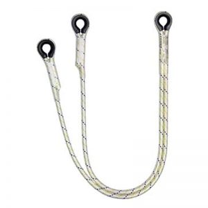 Longe en Y, résistante aux arcs électriques avec crochets en aluminium pour  barres d'armature Équipement de protection contre les chutes de JELCO